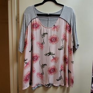 Floral print shirt